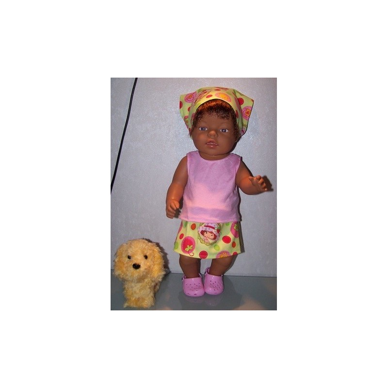 rok setje strawberry shortcake gieter baby born 43cm