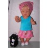 rok setje strawberry shortcake tea roze baby born 43cm