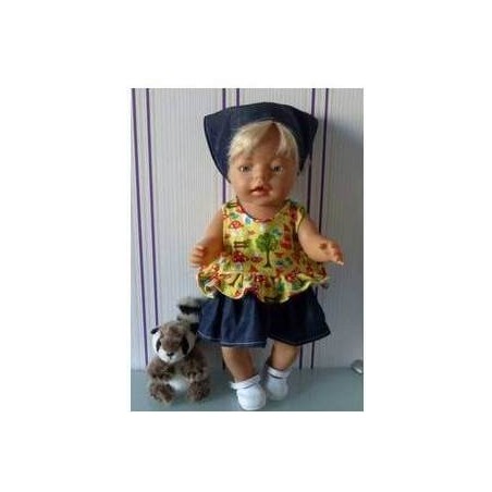 rok setje kabouters baby born 43cm