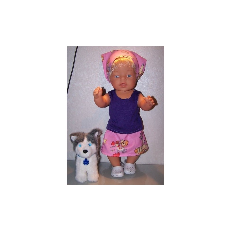rok setje dora paard baby born 43cm