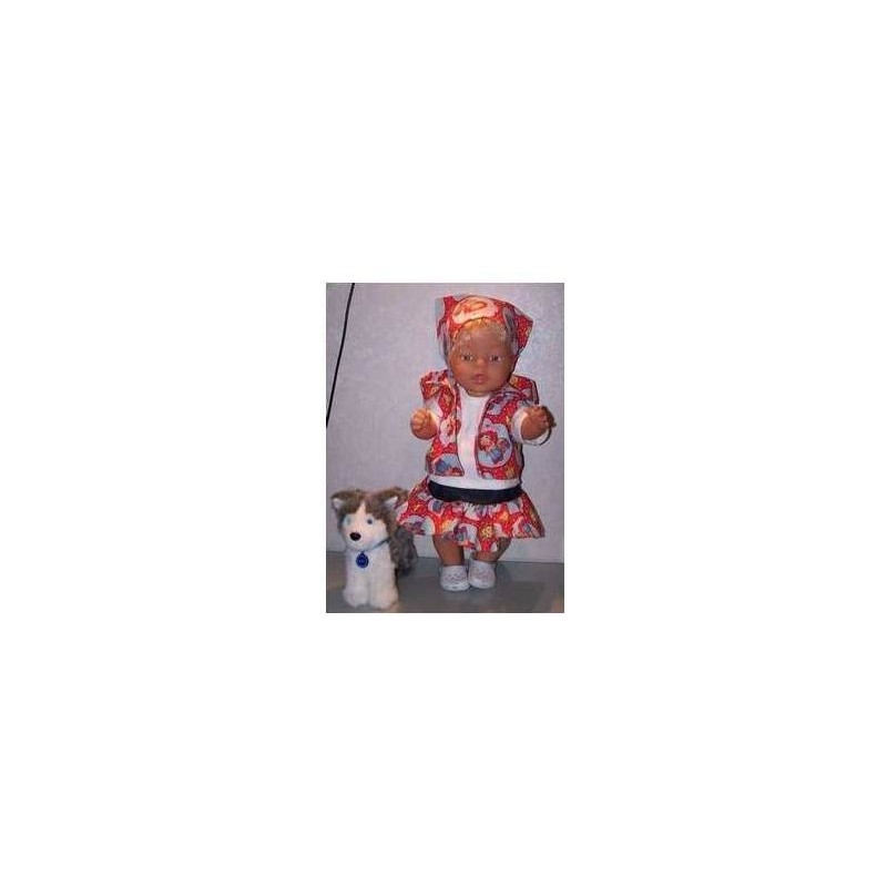 luxe rok set strawberry shortcake aardbeien  baby born 43cm