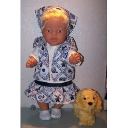luxe rok set holland baby born 43cm