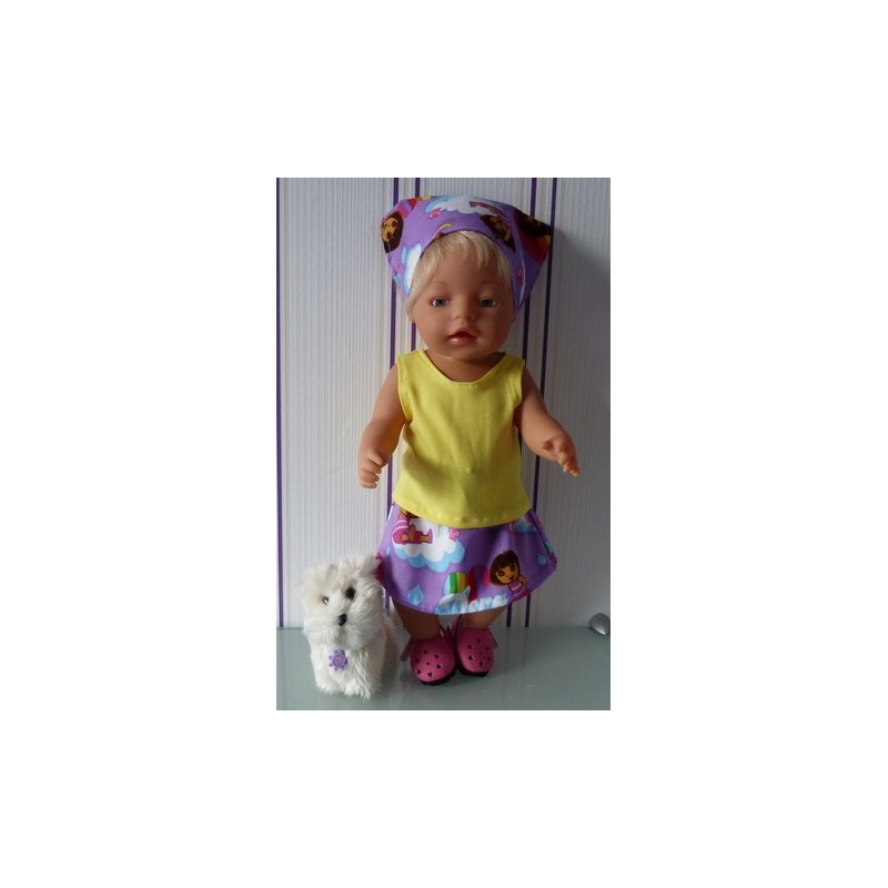rok setje dora paraplu baby born 43cm