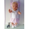 rok setje roze sterren baby born 43cm