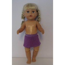 rok lila gevlamd nr 9 baby born 43cm