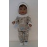 wintertrui set grijs beren baby born 43cm