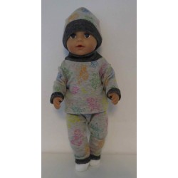 wintertrui set eenhoorns baby born 43cm