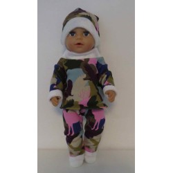 wintertrui set dieren baby born 43cm