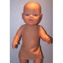 shortje roze met groen  baby born 43cm