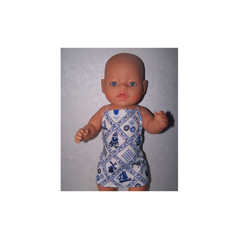 shortje holland geruit baby born 43cm