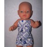 shortje holland geruit baby born 43cm