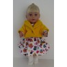 winterjurk setje uilen baby born 43cm