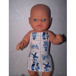 shortje holland koe  baby born 43cm