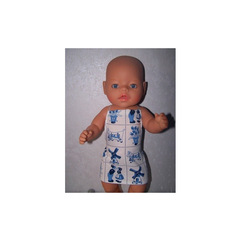 shortje holland koe  baby born 43cm