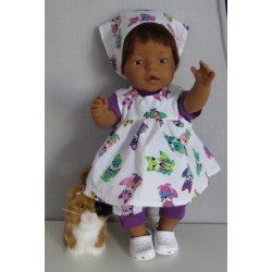 babydoll setje vossen baby born 43cm