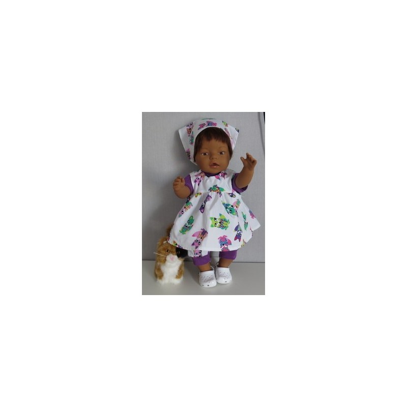 babydoll setje vossen baby born 43cm