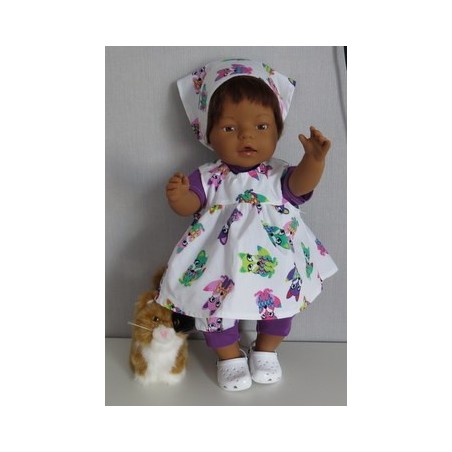 babydoll setje vossen baby born 43cm