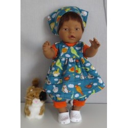 babydoll setje vogels baby born 43cm