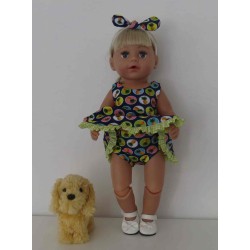 sweetjurk setje annanas baby born 43cm