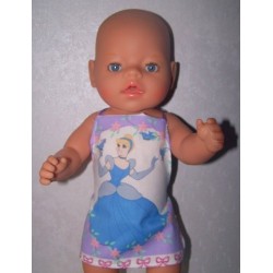 shortje assepoester baby born 43cm