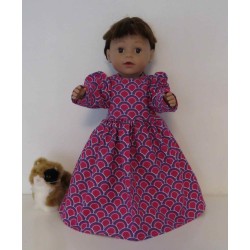 lange jurk retro baby born 43cm