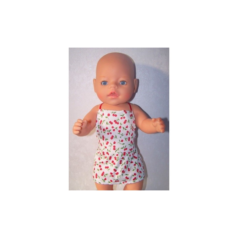 shortje kersjes baby born 43cm