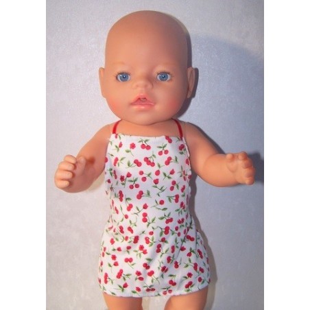 shortje kersjes baby born 43cm