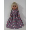 lange jurk grijs paddestoelen baby born 43cm