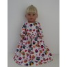 lange jurk uilen baby born 43cm