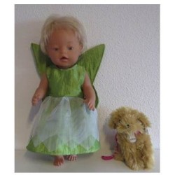 elvenjurk groen baby born 43cm