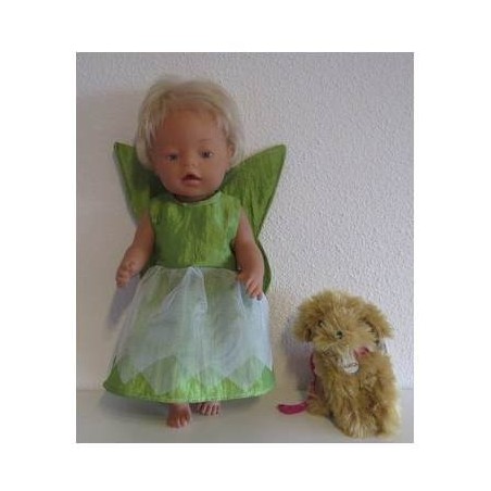 elvenjurk groen baby born 43cm