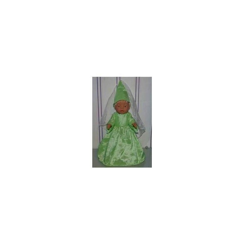 feeenjurk licht groen baby born 43cm