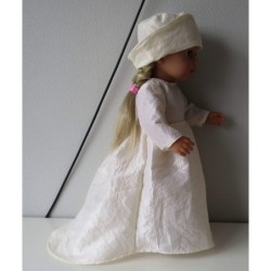 trouwjurk baby born 43cm