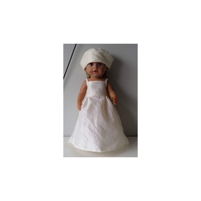 trouwjurk baby born 43cm