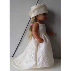 trouwjurk baby born 43cm