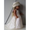 trouwjurk baby born 43cm