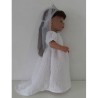winter trouwjurk baby born 43cm