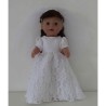trouwjurk kant baby born 43cm
