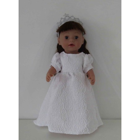 trouwjurk baby born 43cm