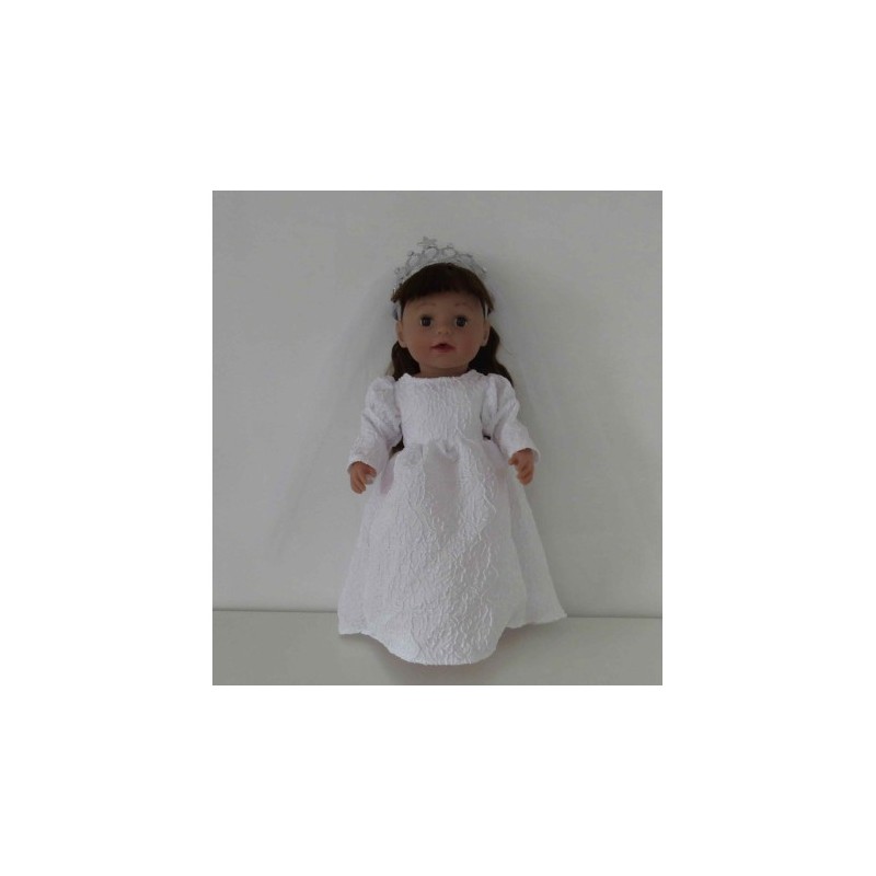 winter trouwjurk baby born 43cm