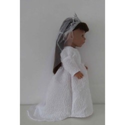 winter trouwjurk baby born 43cm