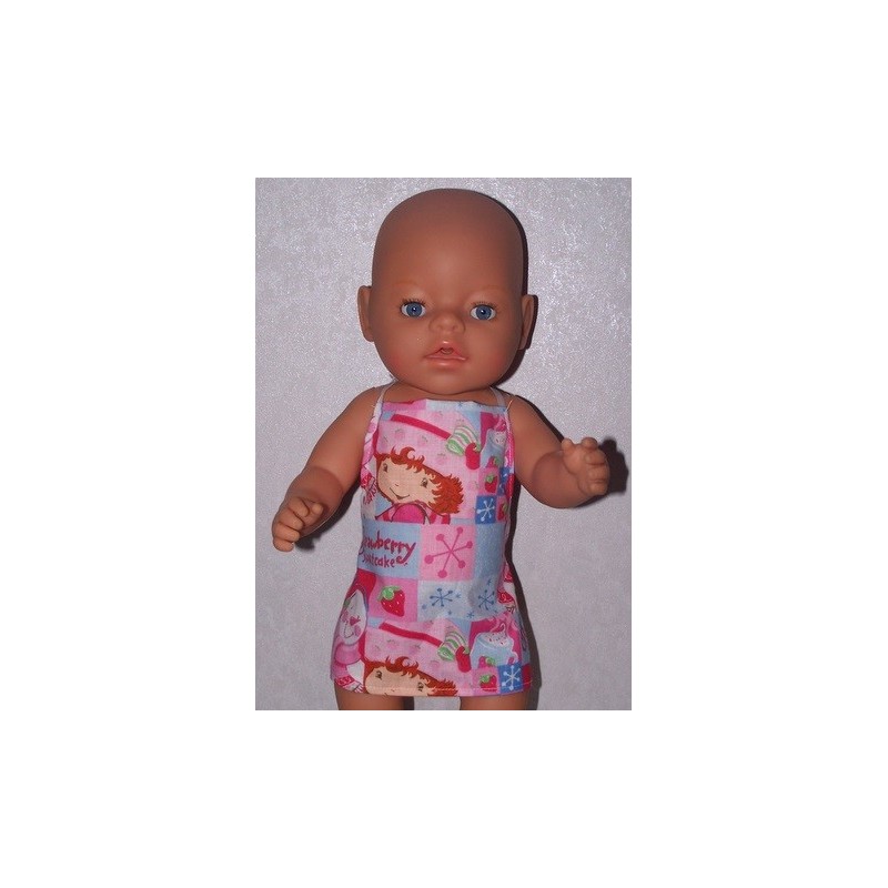 shortje strawberry shortcake winter  baby born 43cm