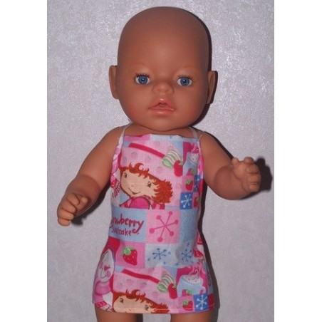 shortje strawberry shortcake winter  baby born 43cm