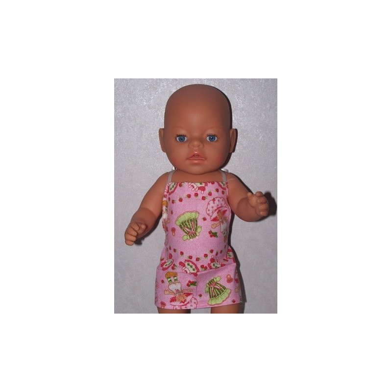 shortje strawberry shortcake  baby born 43cm