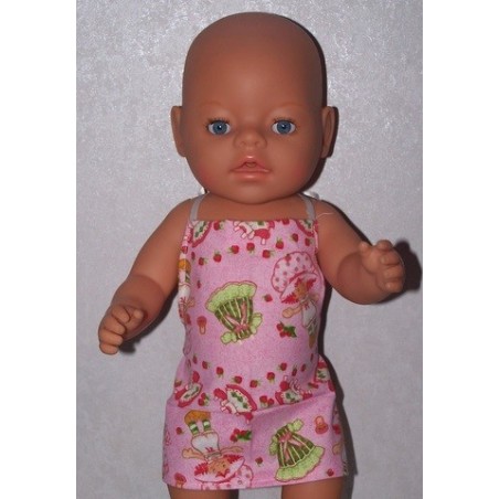 shortje strawberry shortcake  baby born 43cm