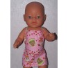shortje strawberry shortcake  baby born 43cm