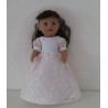 trouwjurk licht roze baby born 43cm