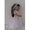 trouwjurk licht roze baby born 43cm