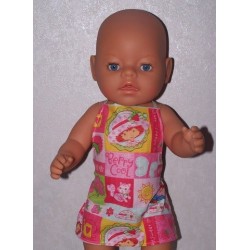 shortje strawberry shortcake berry cool baby born 43cm