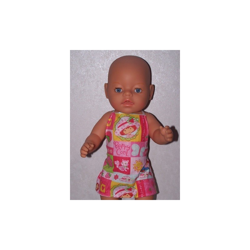 shortje strawberry shortcake berry cool baby born 43cm